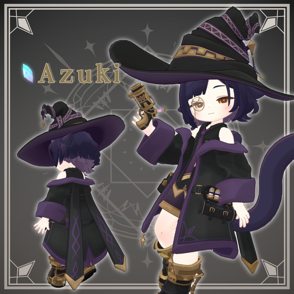 結晶機功の魔導銃士【4アバター対応】