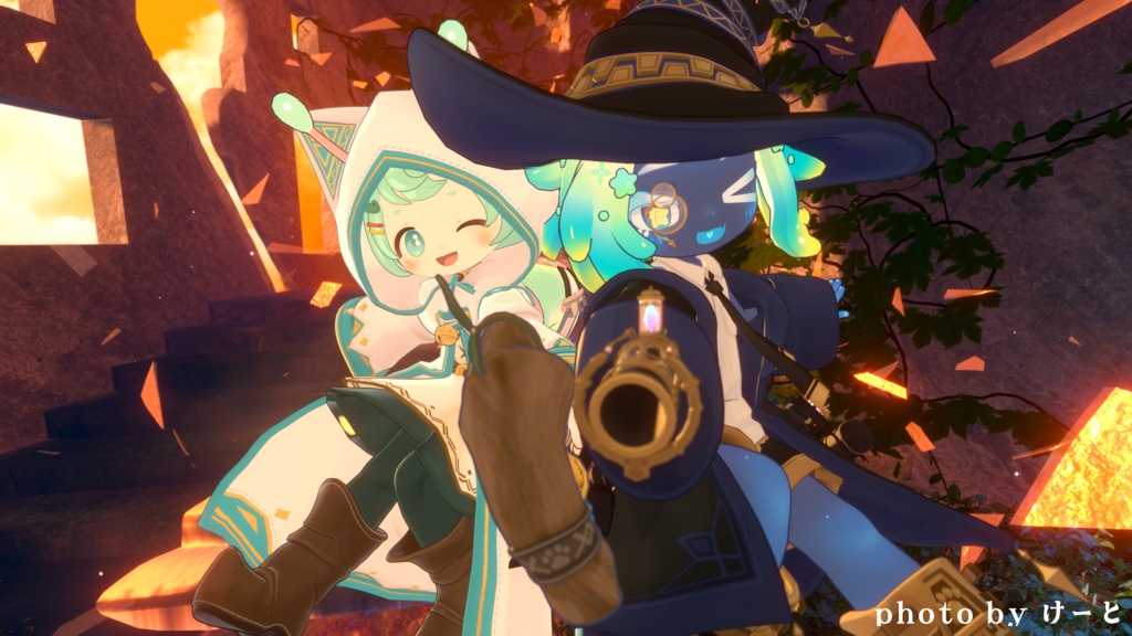 結晶機功の魔導銃士【4アバター対応】