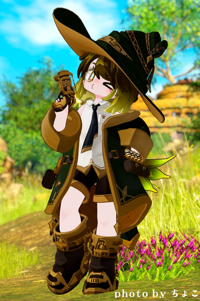 結晶機功の魔導銃士【4アバター対応】