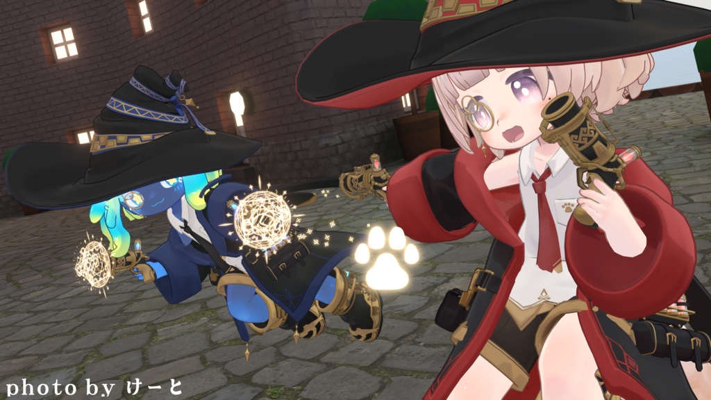 結晶機功の魔導銃士【4アバター対応】