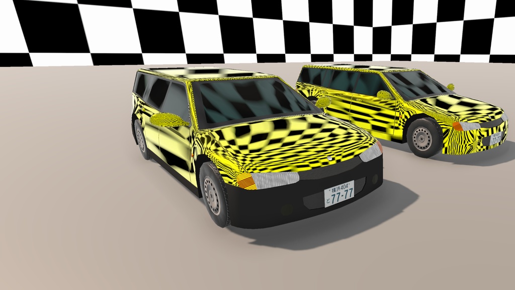 【Unity(URP)向け】LowPolyRealisticVehicle3(ローポリリアル風車両3)【ForUnity(URP)】