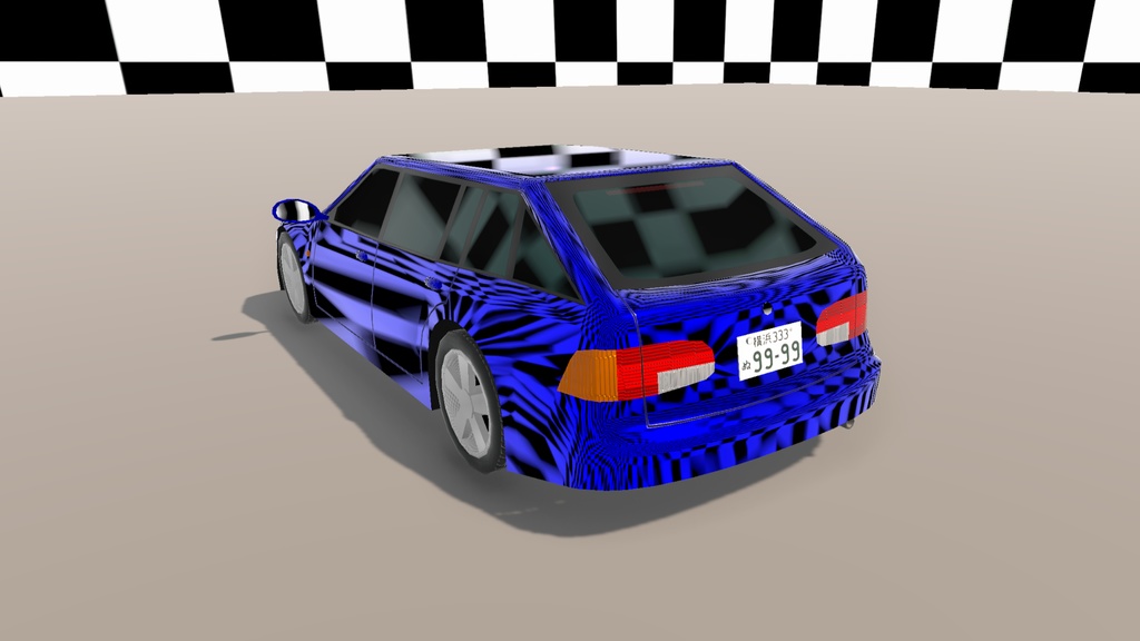 【Unity(URP)向け】LowPolyRealisticVehicle2(ローポリリアル風車両2)【ForUnity(URP)】