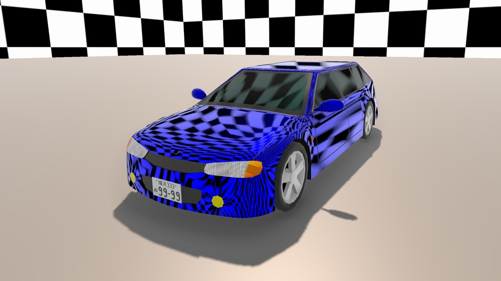 【Unity(URP)向け】LowPolyRealisticVehicle2(ローポリリアル風車両2)【ForUnity(URP)】