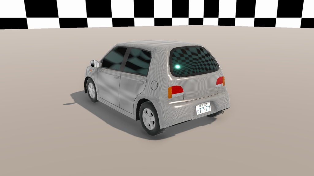 【Unity(URP)向け】LowPolyRealisticVehicle6(ローポリリアル風車両6)【ForUnity(URP)】