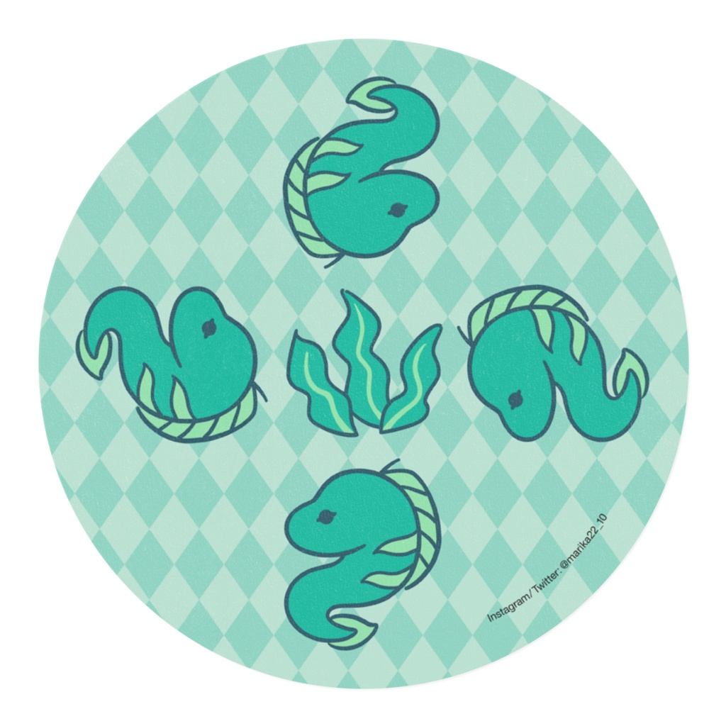 ウツボのマスキングテープ