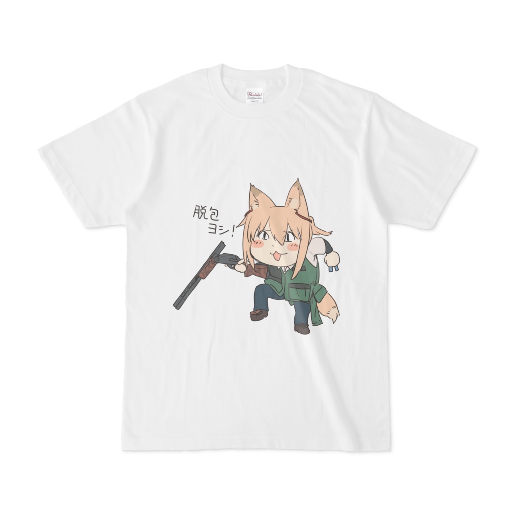 射場狐Tシャツ