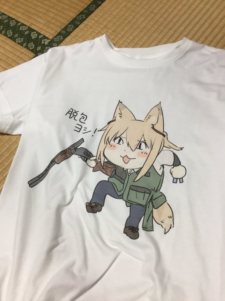 射場狐Tシャツ
