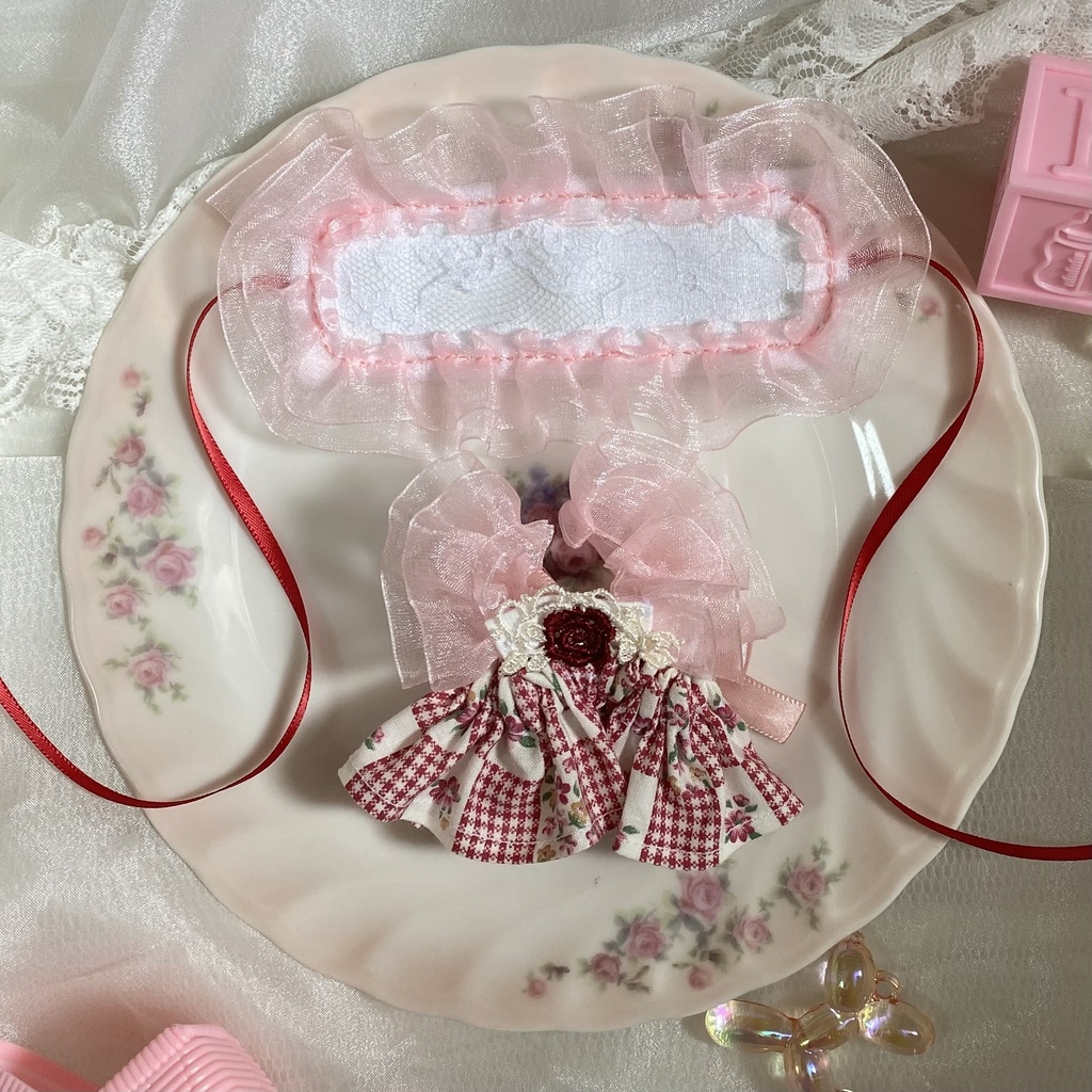 クラシカルローズドレス ぬい服10~12cmぬい服