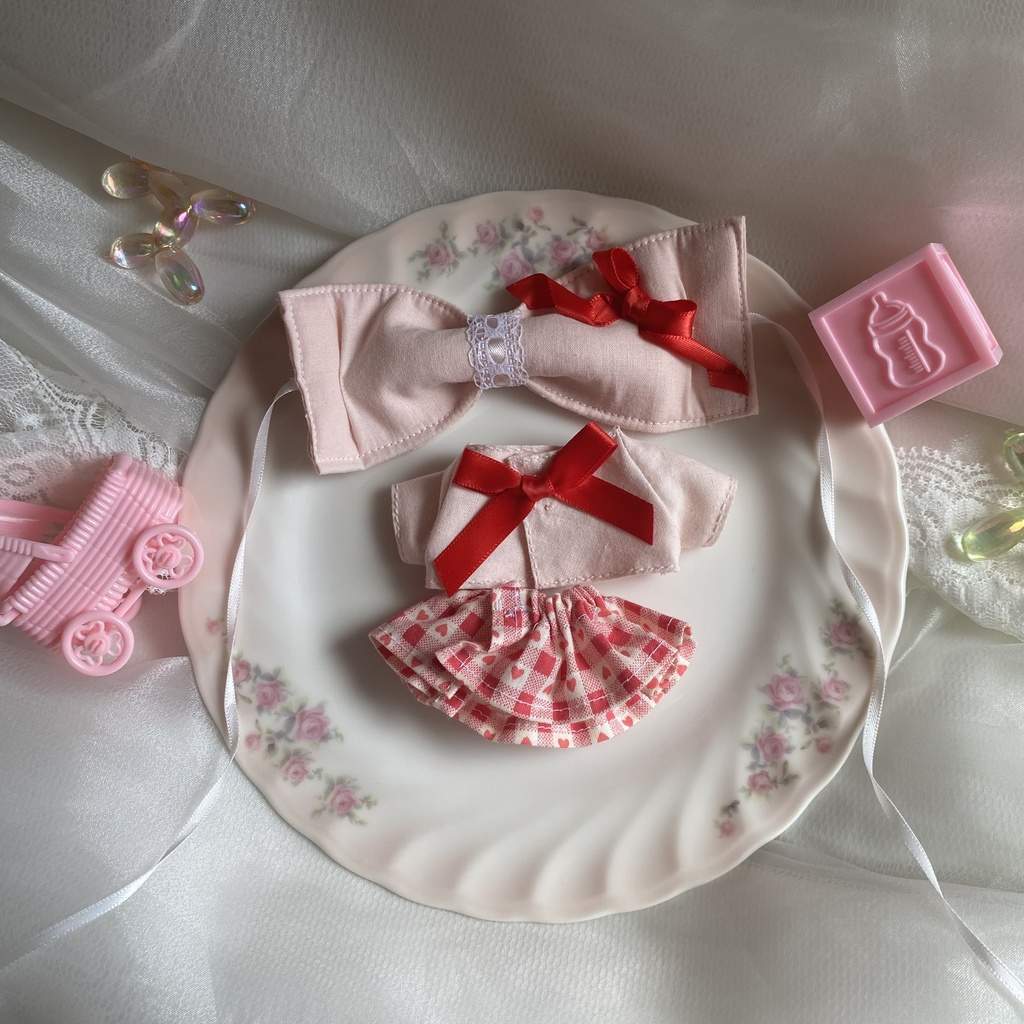 クラシカルセットアップ ぬい服 ぬい服16cm