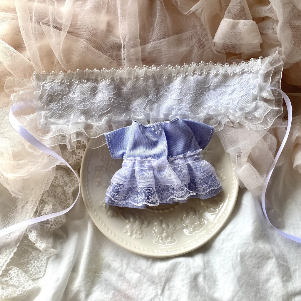 リュミエールドレス ボンネット ヘッドドレス 16センチぬい服