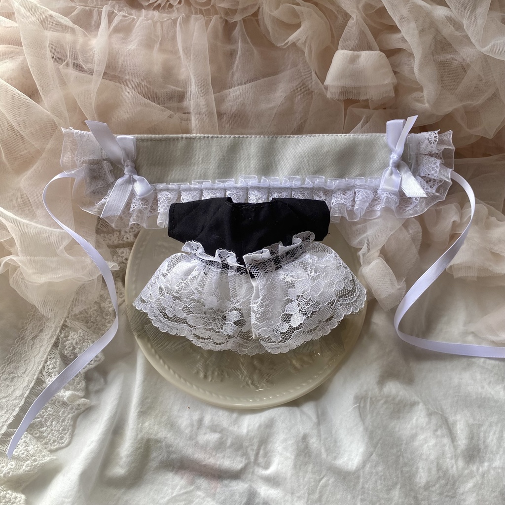 ブラッシュメイド ヘッドドレスボンネット セット ぬい服16センチ