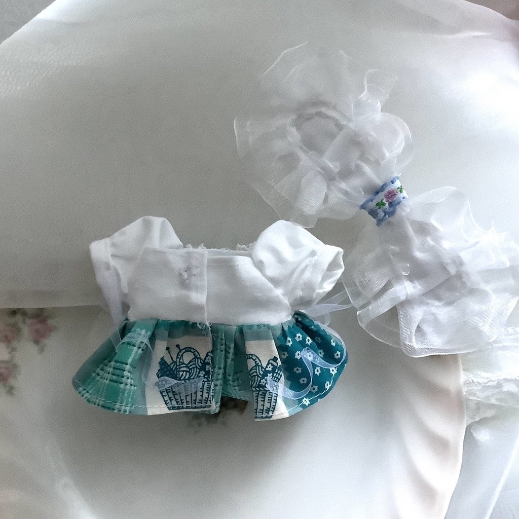 いつぬい ぬい服 ワンピース ドレス リボン