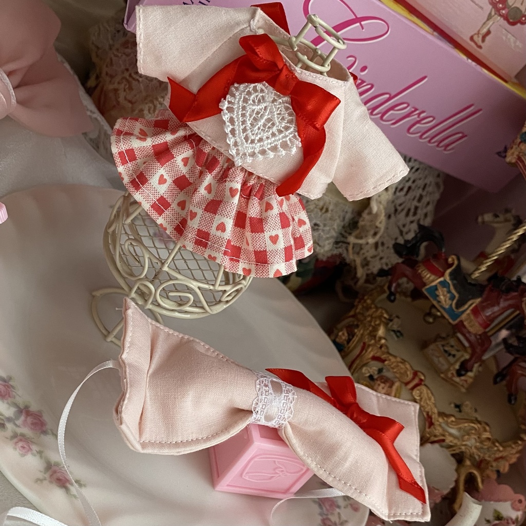 バレンタインセットアップ いつぬい プライズぬい ぬい服