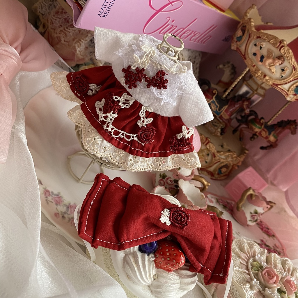 ティータイムフリルドレスいつぬい プライズぬい ぬい服