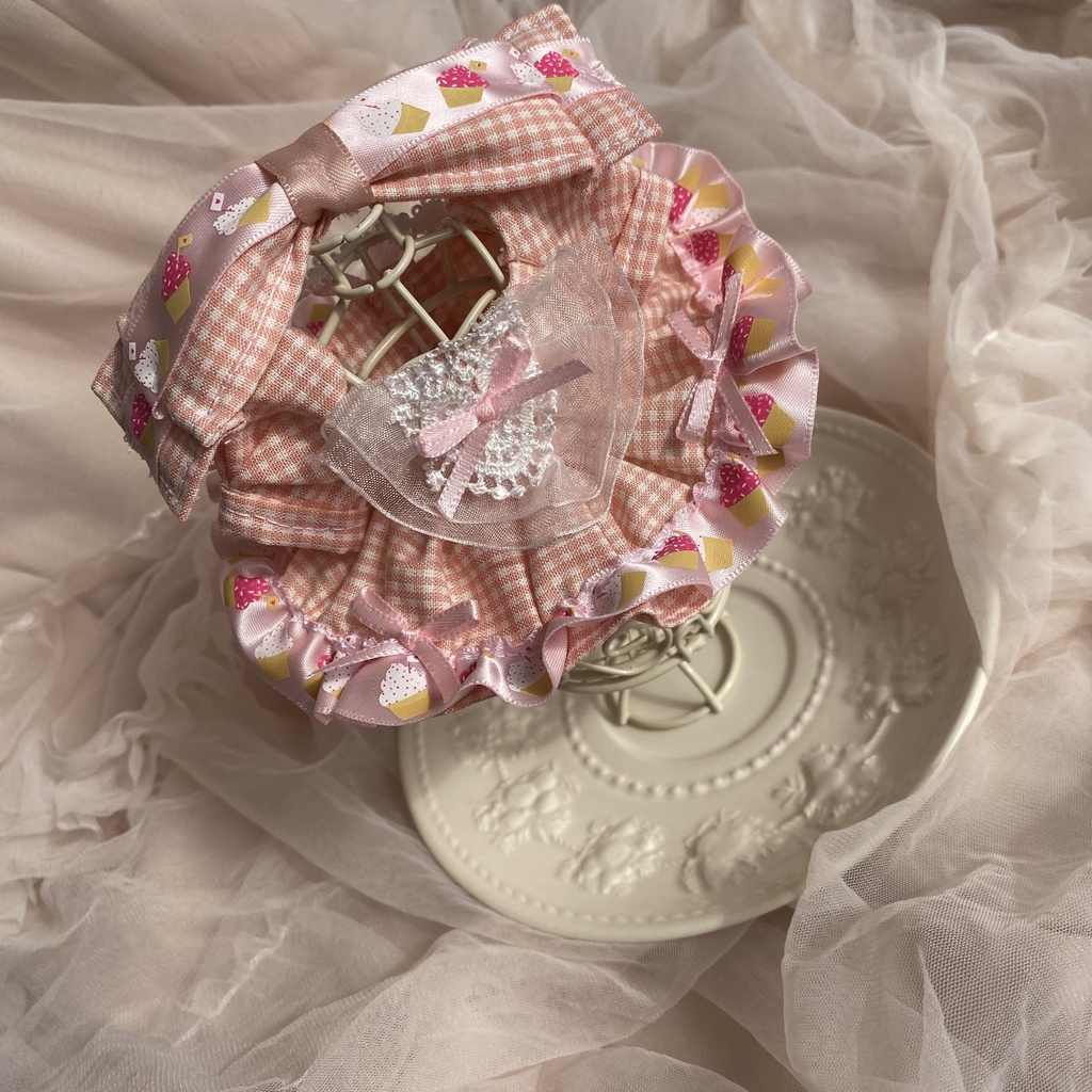 カップケーキなスイートドレス ぬい服 いつぬい ドレス