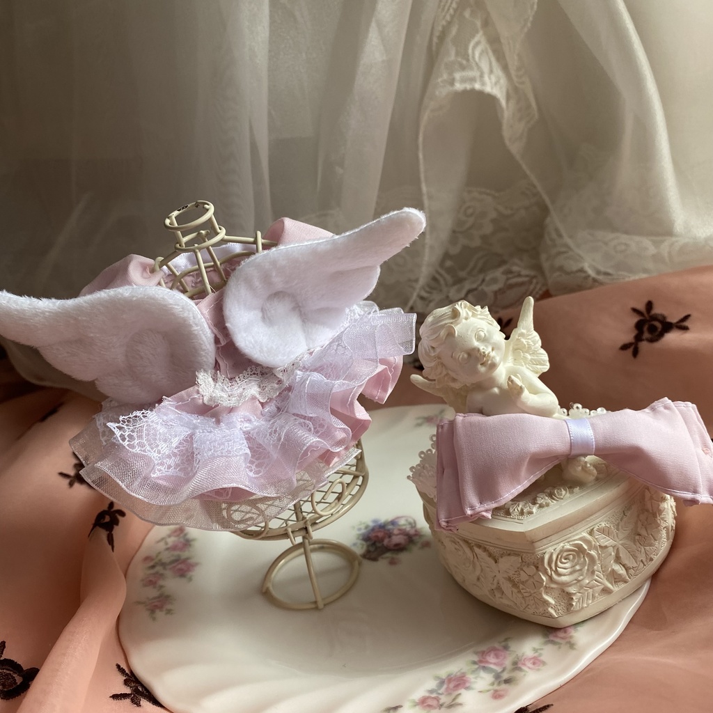 いちごみるくなてんしドレス いつぬい ぬい服 ドレス