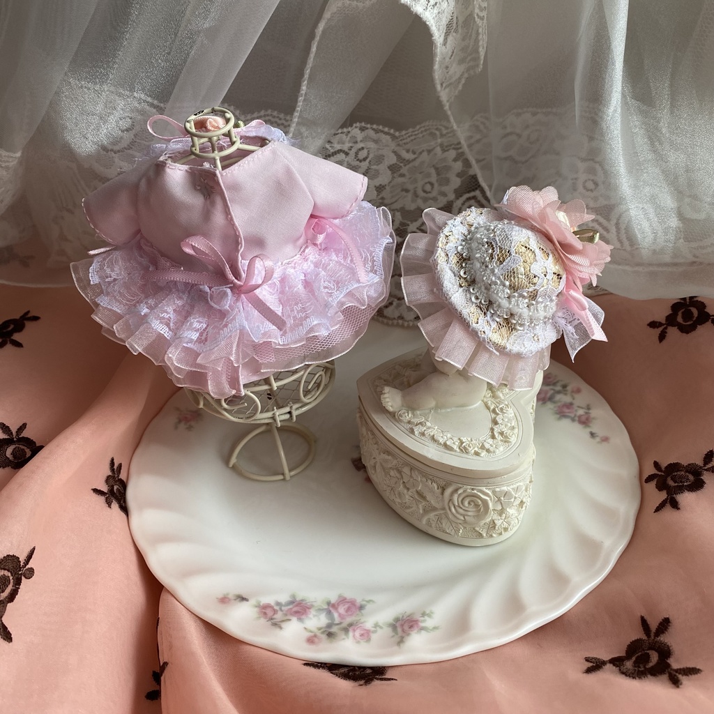 ローズティーパーティードレス いつぬい ぬい服 ドレス