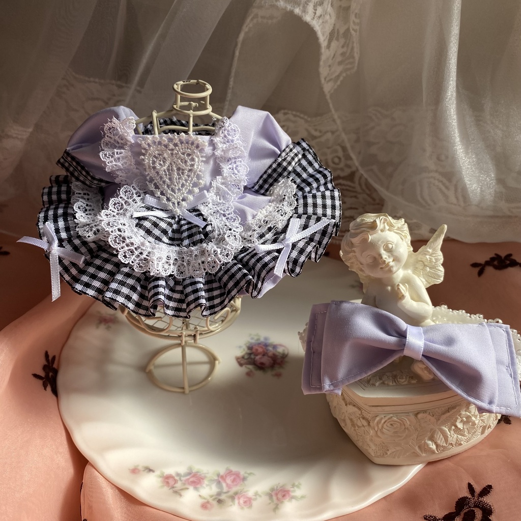 ガーリーメイドさんドレス いつぬい ぬい服 ドレス