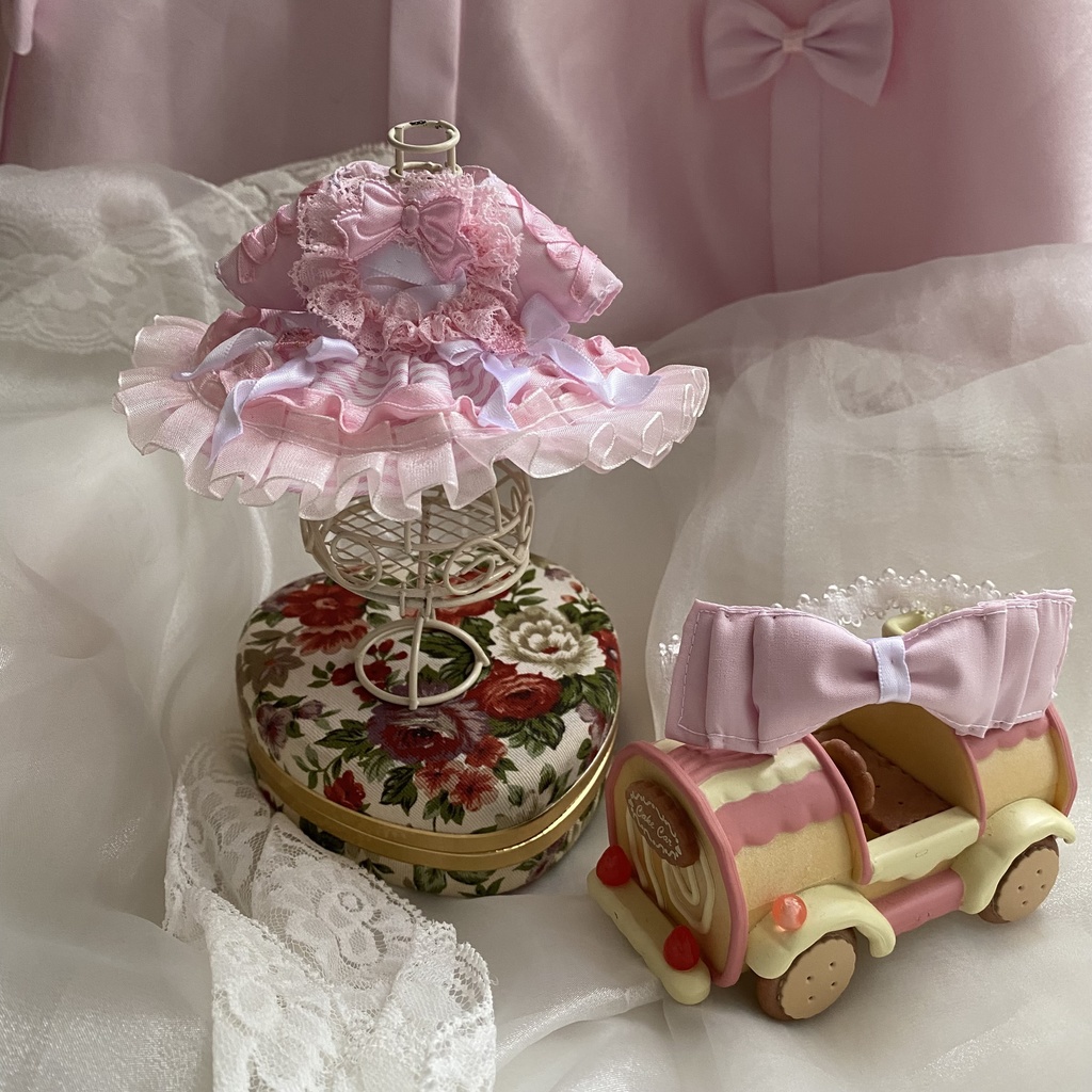 王道ピンクなアイドルドレス いつぬい ぬい服