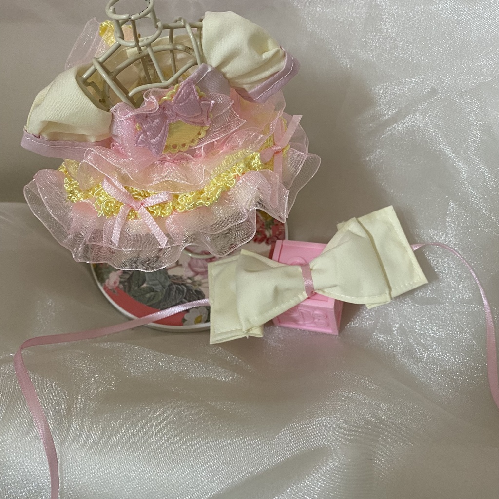 恋するひよこちゃんドレス ぬい服 ドレス