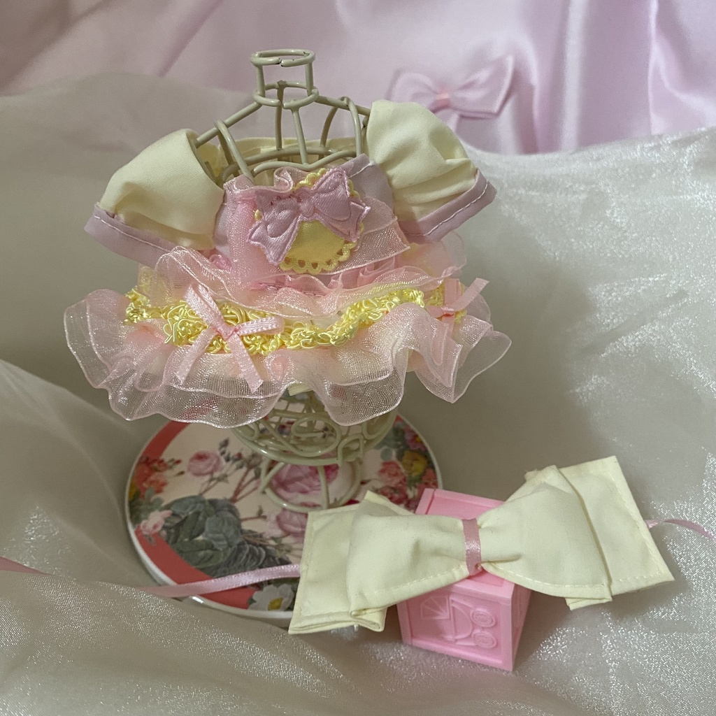 恋するひよこちゃんドレス ぬい服 ドレス