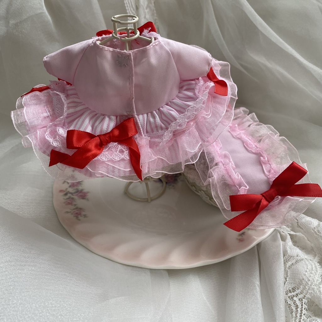 マジカルハートドレス いつぬい ぬい服 ヘッドドレス