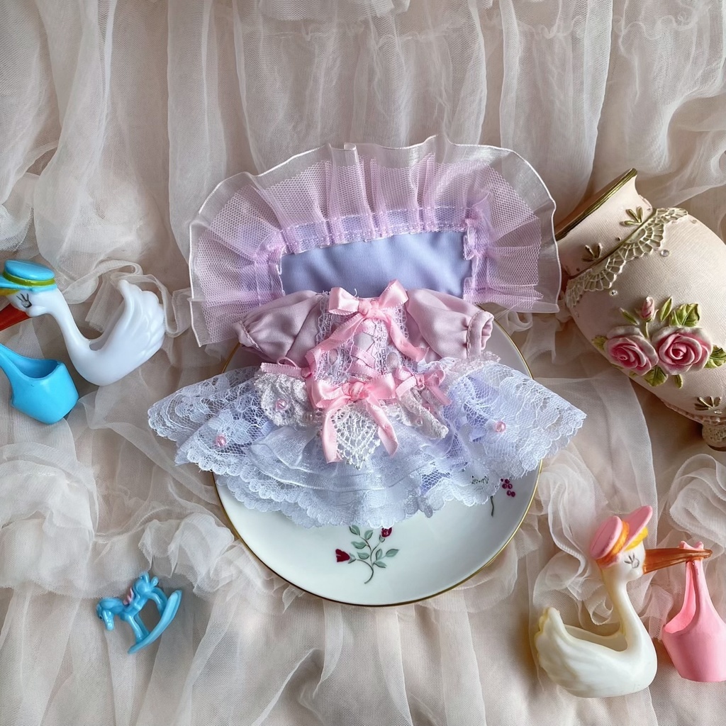 おひめさまのためのドレス ヘッドドレスぬい服