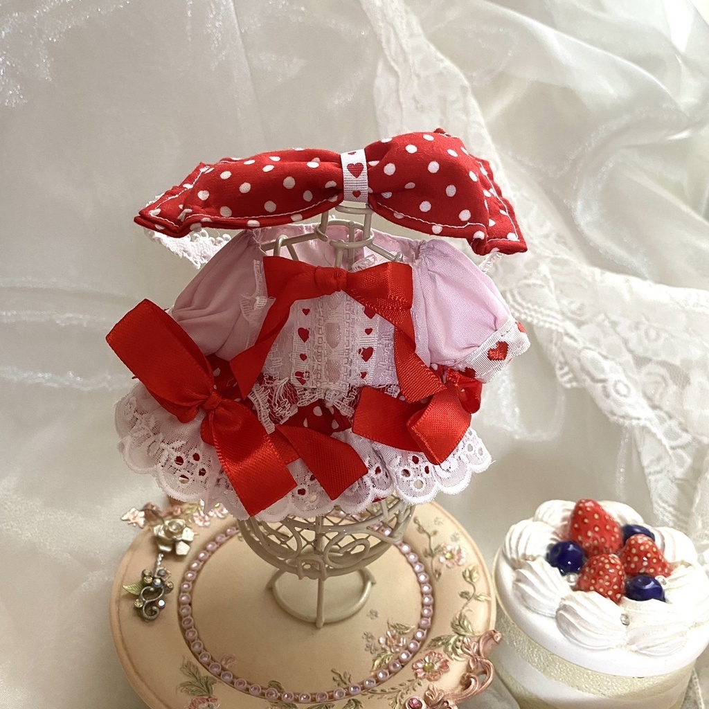 ラブリードットドレス いつぬい ぬい服