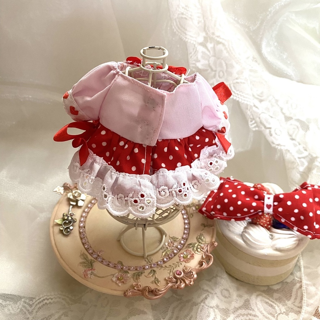ラブリードットドレス いつぬい ぬい服