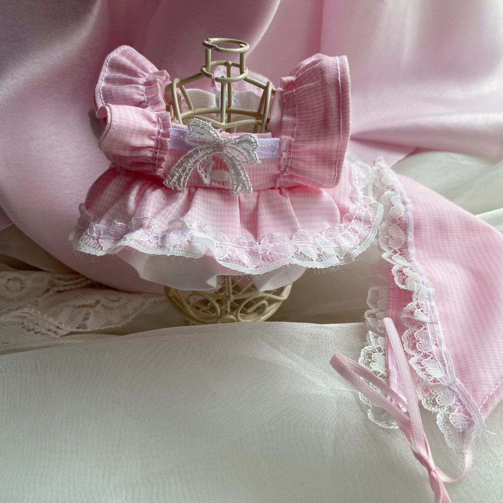 エプロンドレス バブーシュカ ぬい服