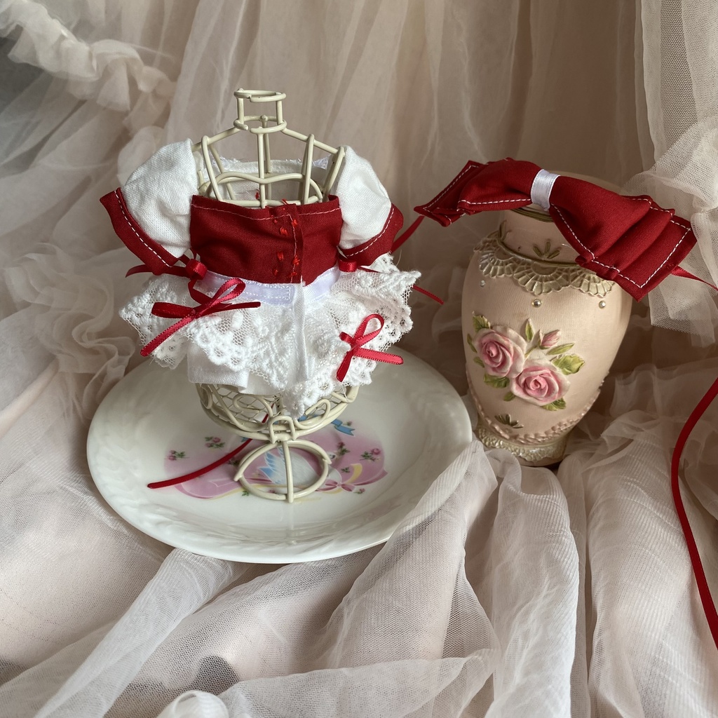 らぶりー十字架ドレス 12センチぬい服