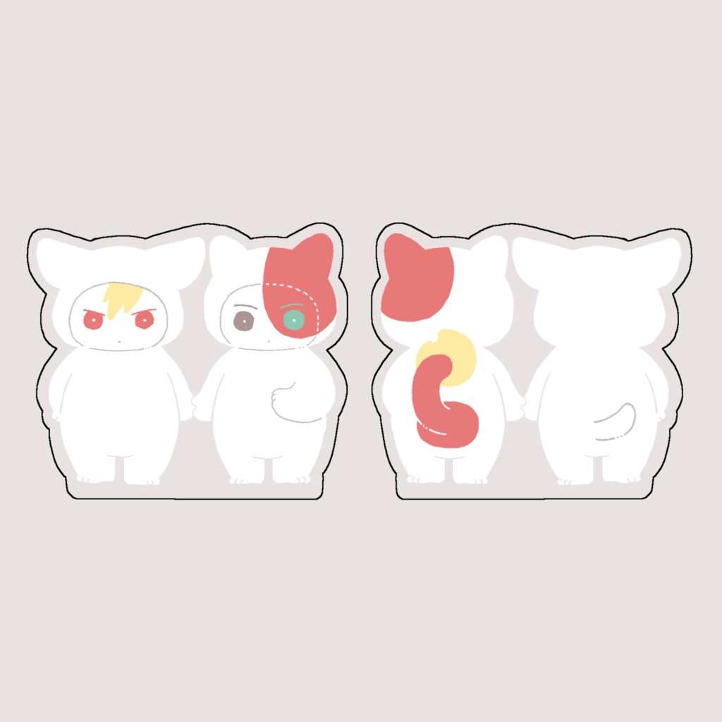 なかよし！ばくとどちゃんアクリルスタンド