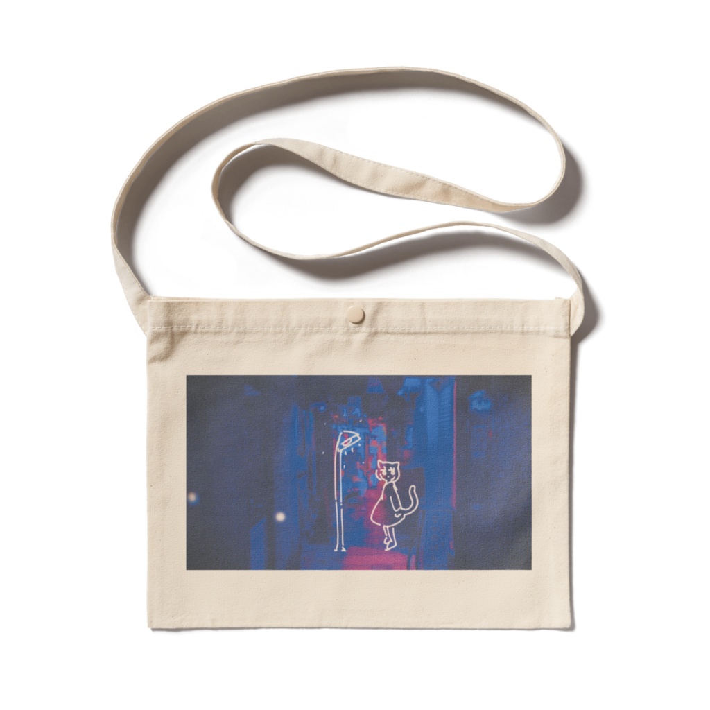 ねこ - サコッシュ