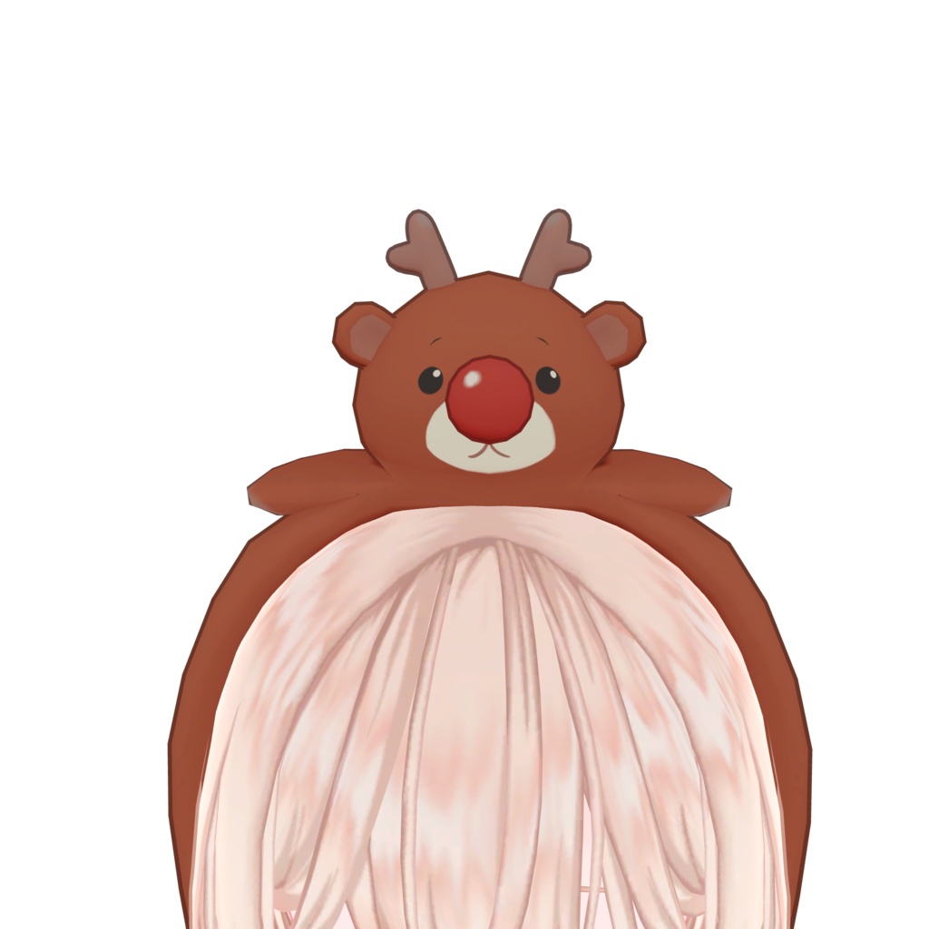 【期間限定配布】トナカイのヘアバンド