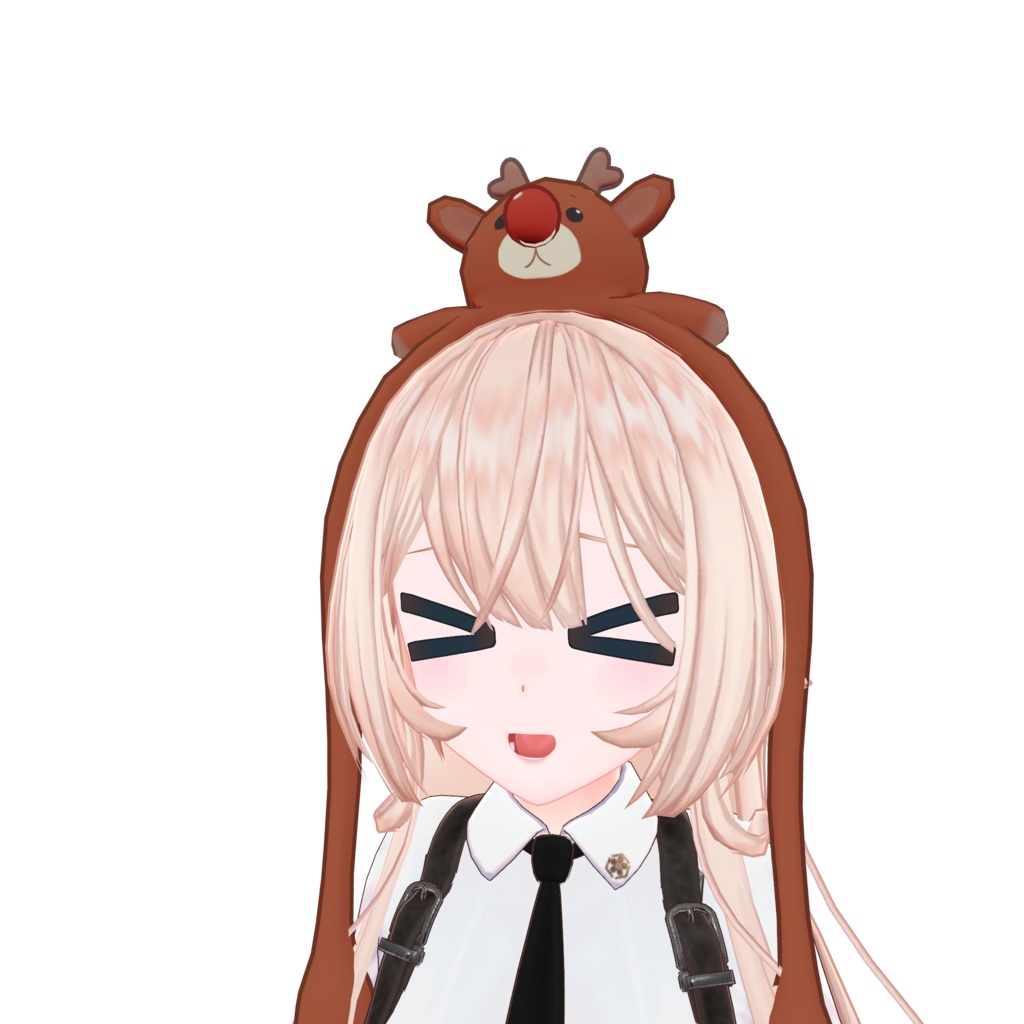 【期間限定配布】トナカイのヘアバンド