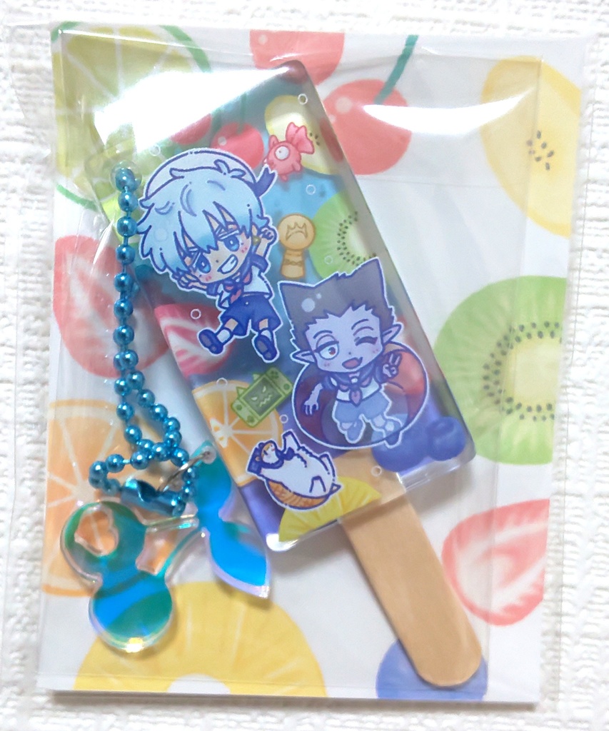 ぷちアイス アクリルキーホルダー(Sサイズ)