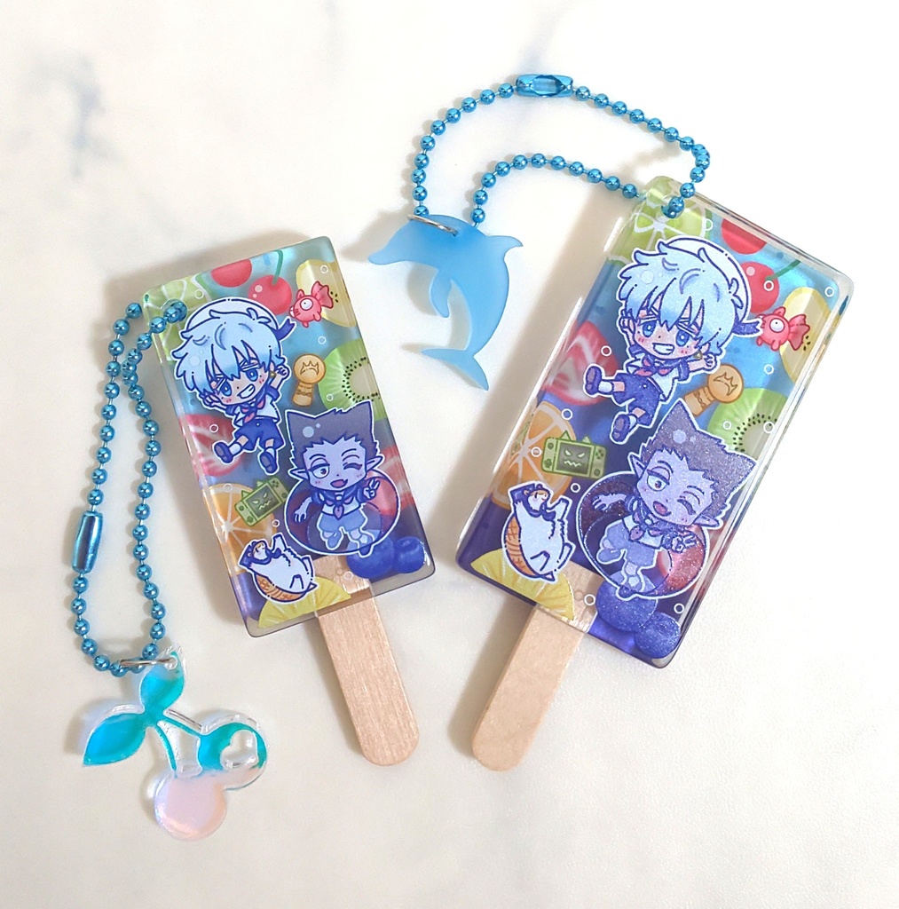 ぷちアイス アクリルキーホルダー(Sサイズ)