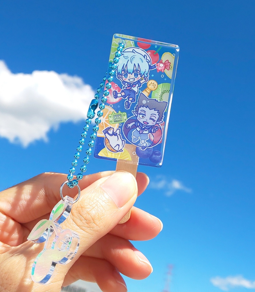 ぷちアイス アクリルキーホルダー(Sサイズ)