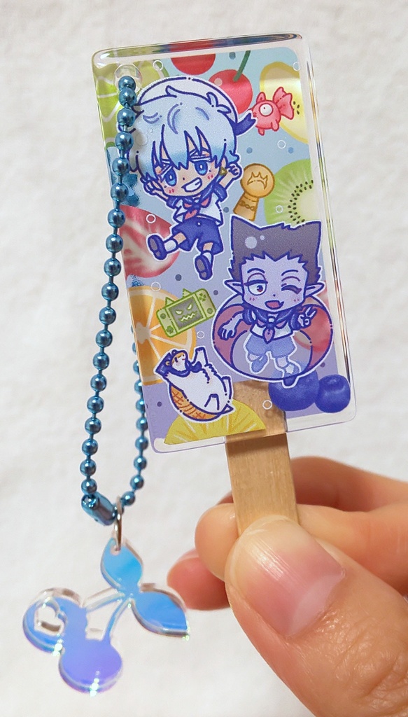 ぷちアイス アクリルキーホルダー(Sサイズ)