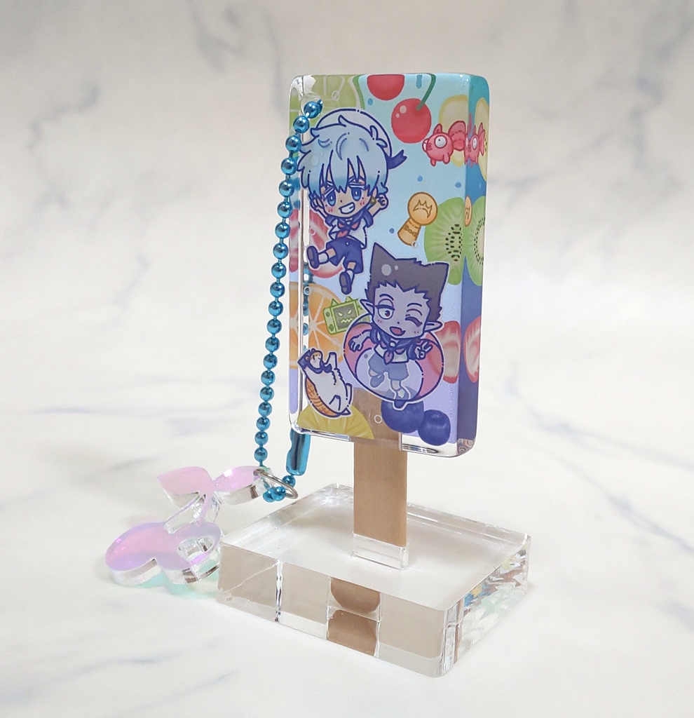 ぷちアイス アクリルキーホルダー(Sサイズ)