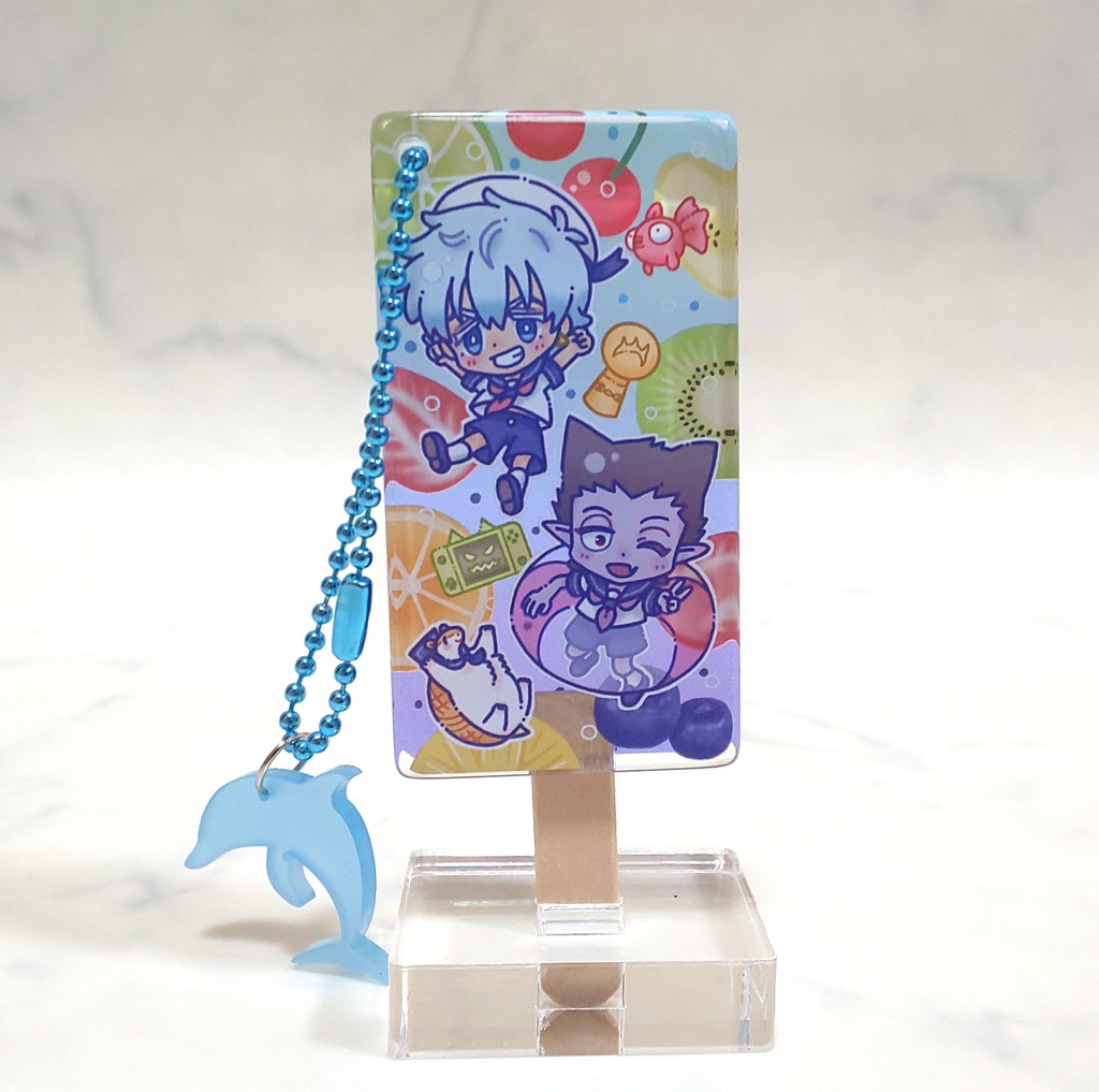 ぷちアイス アクリルキーホルダー(Mサイズ)