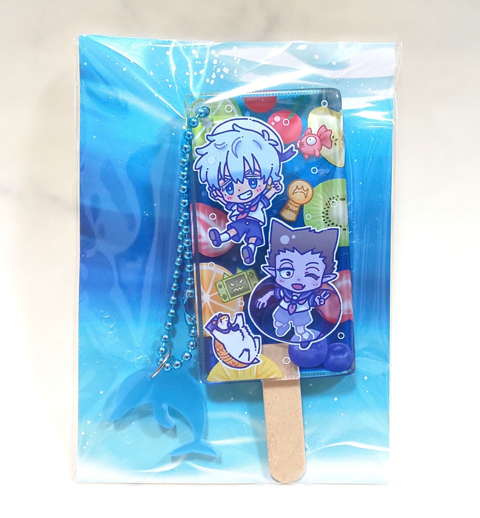 ぷちアイス アクリルキーホルダー(Mサイズ)