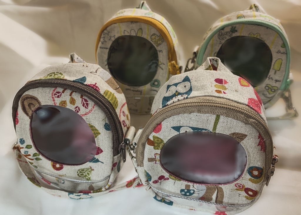 ぬいの収納ポーチ