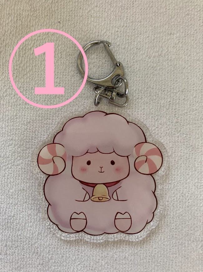 プティクロシェット☆アクリルキーホルダー全2種