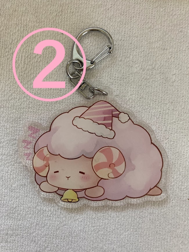 プティクロシェット☆アクリルキーホルダー全2種