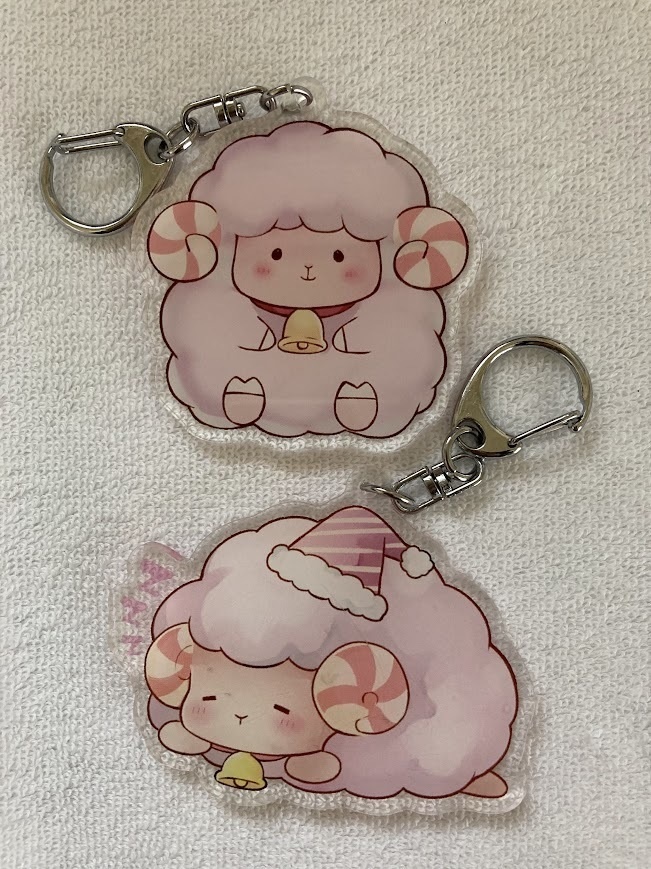 プティクロシェット☆アクリルキーホルダー全2種