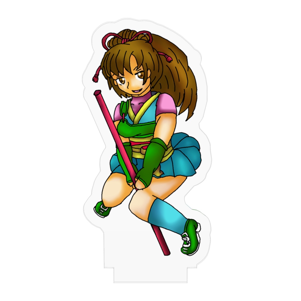 成長した水神七瀬アクリルフィギュア