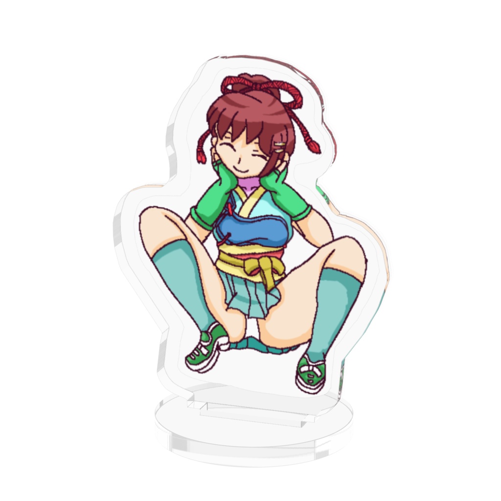 水神七瀬ちゃんおすわり！アクスタ改