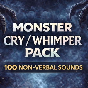 小さいモンスターの叫び/呻きボイス集(100音)Non-Verbal Creature Voice FX for Games