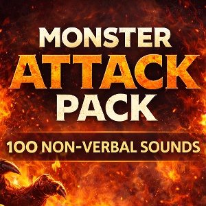 モンスター攻撃ボイス集100_Monster Attack Pack100